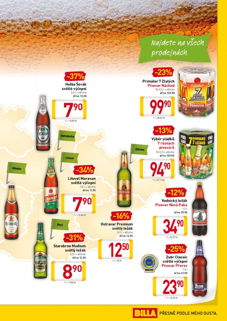leták Billa velký od 21.8.2013 strana 1 leták Billa velký od 21.8.2013 strana 1