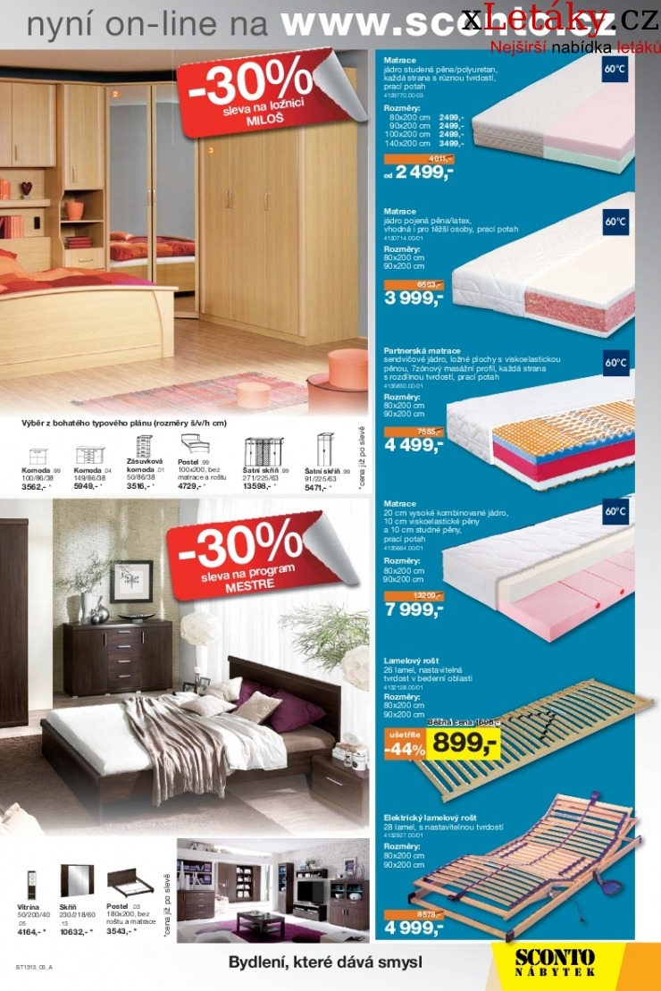 leták Sconto nábytek leták strana 1 leták Sconto nábytek leták strana 1
