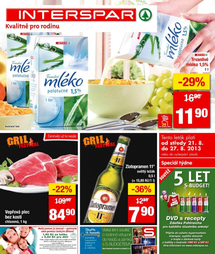 letk Interspar Akn nabdka od 21.8.2013 strana 1