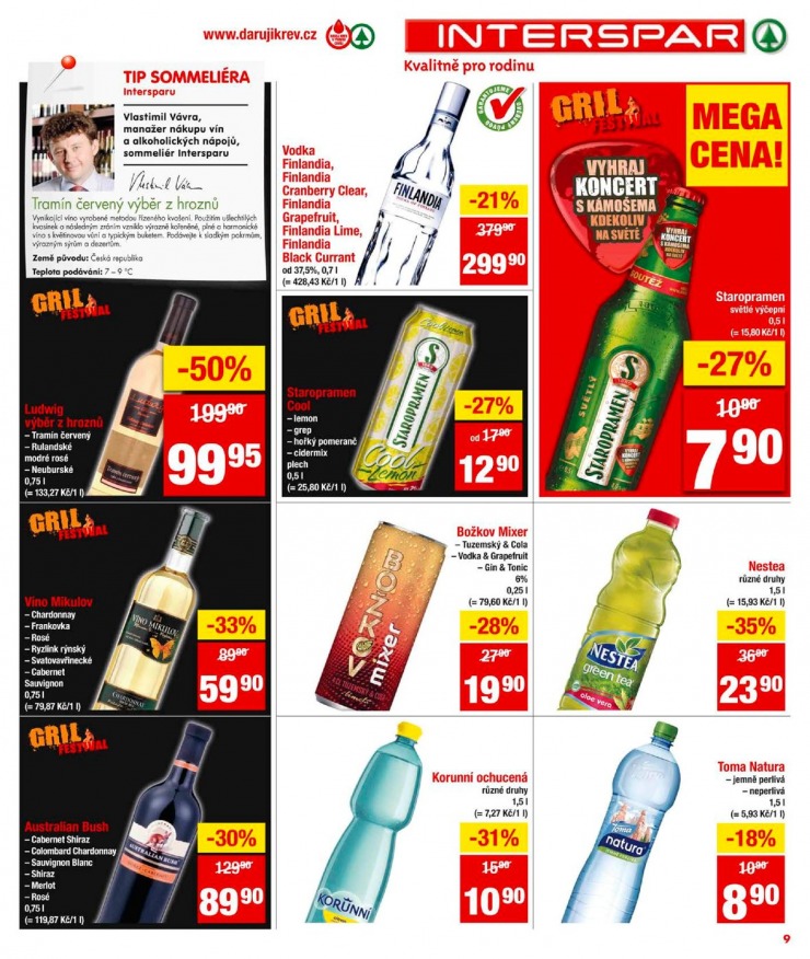 leták Interspar Akční nabídka od 21.8.2013 strana 1 leták Interspar Akční nabídka od 21.8.2013 strana 1