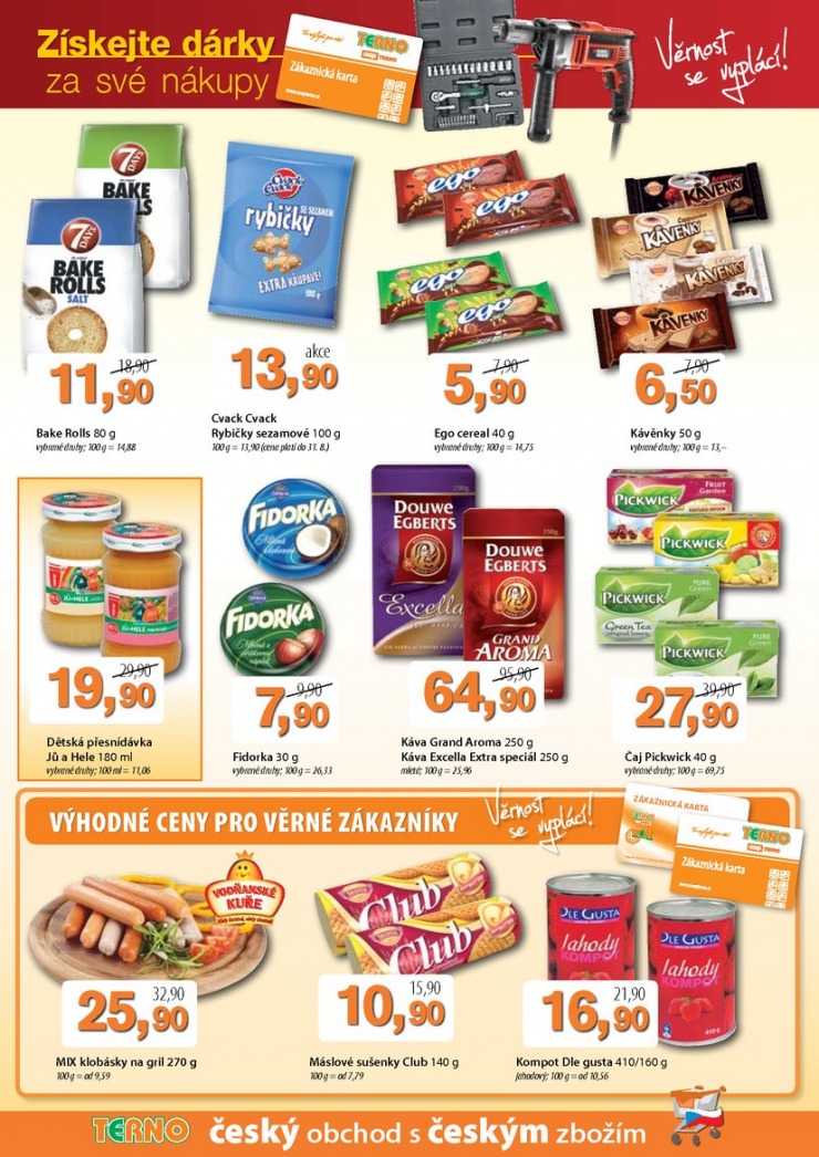 leták COOP Terno od 21.8.2013 strana 1 leták COOP Terno od 21.8.2013 strana 1