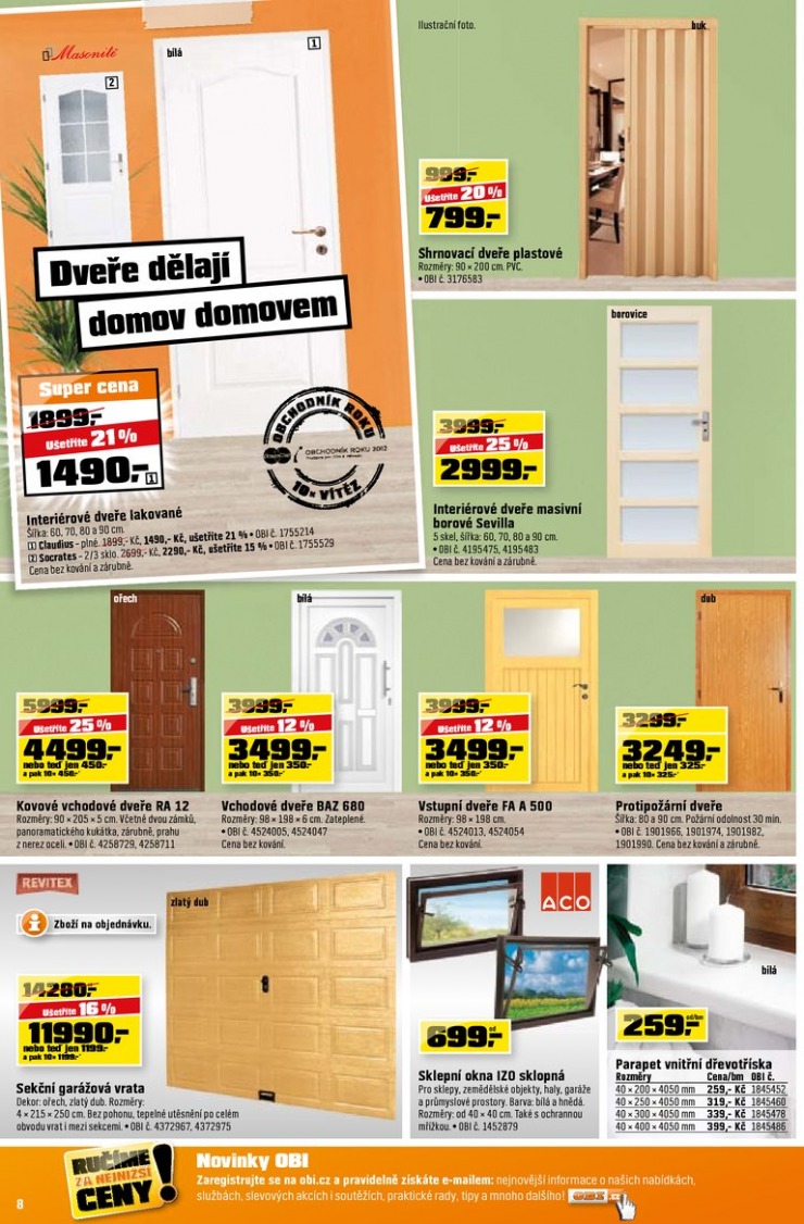 let�k OBI Aktu�ln� let�k od 22.8.2013 strana 1