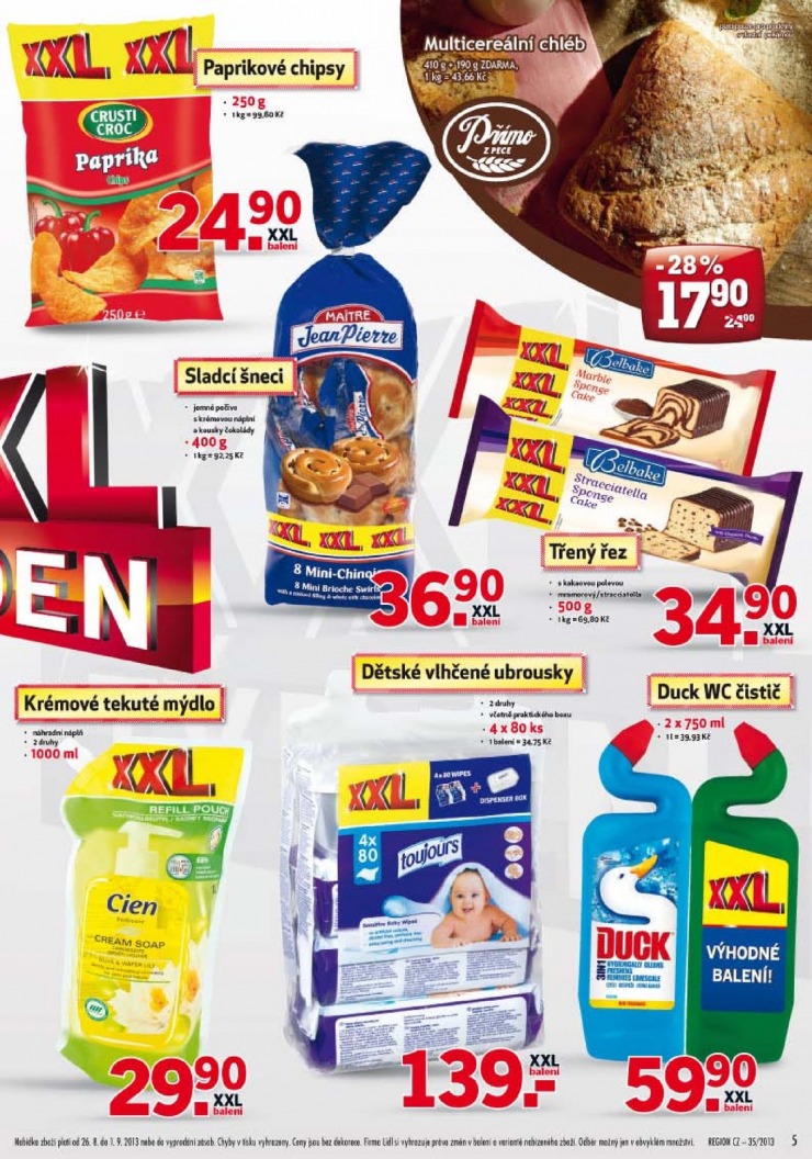 leták Lidl Akční nabídka od 26.8.2013 strana 1 leták Lidl Akční nabídka od 26.8.2013 strana 1