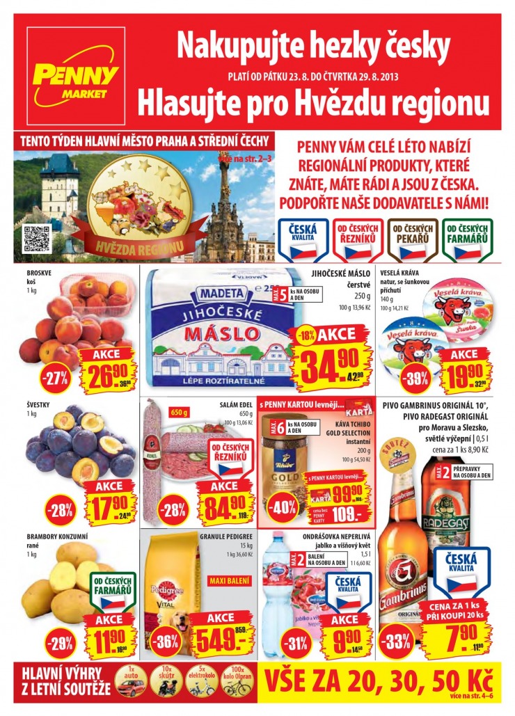leták Penny Aktuální nabídka od 23.8.2013 strana 1 leták Penny Aktuální nabídka od 23.8.2013 strana 1