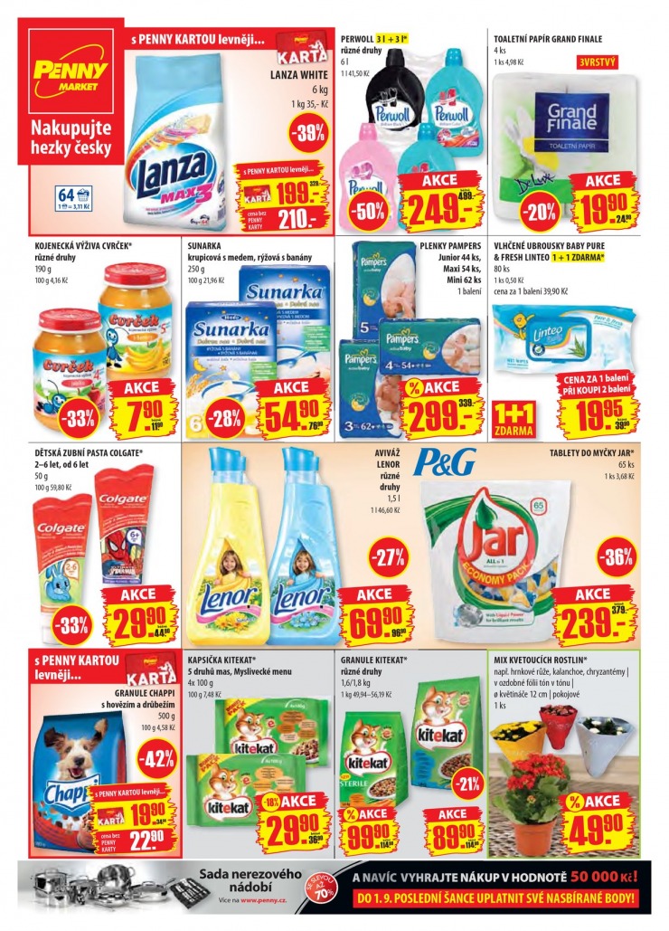 leták Penny Aktuální nabídka od 23.8.2013 strana 1 leták Penny Aktuální nabídka od 23.8.2013 strana 1
