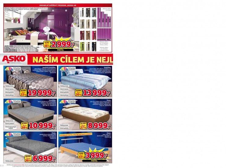 leták Asko nábytek katalog platí pro Chomutov, Tábor, Znojmo od 22.8.2013 strana 1 leták Asko nábytek katalog platí pro Chomutov, Tábor, Znojmo od 22.8.2013 strana 1