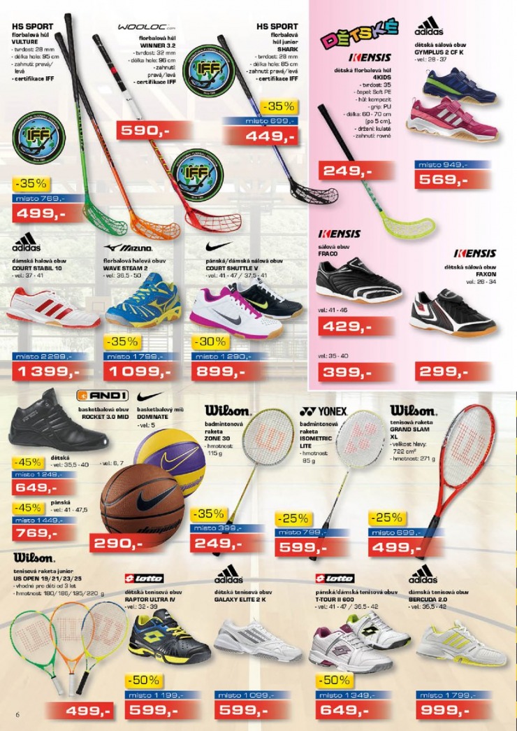 letk Sportisimo Aktuln letk od 22.8.2013 strana 1