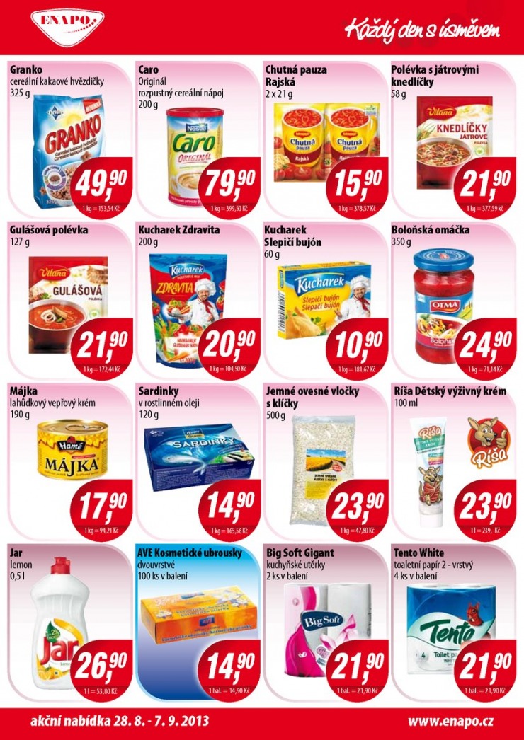 let�k Enapo Ak�n� let�k od 28.8.2013 strana 1