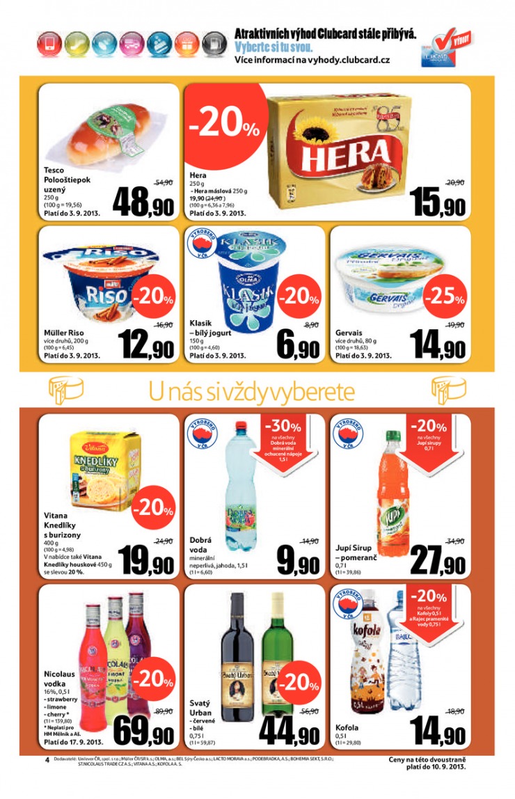 leták Tesco malé hypermarkety od 28.8.2013 strana 1 leták Tesco malé hypermarkety od 28.8.2013 strana 1