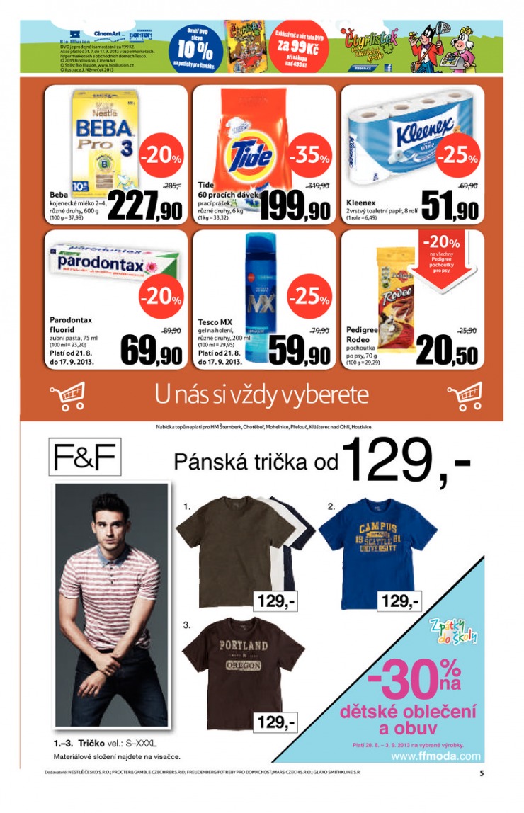 leták Tesco malé hypermarkety od 28.8.2013 strana 1 leták Tesco malé hypermarkety od 28.8.2013 strana 1