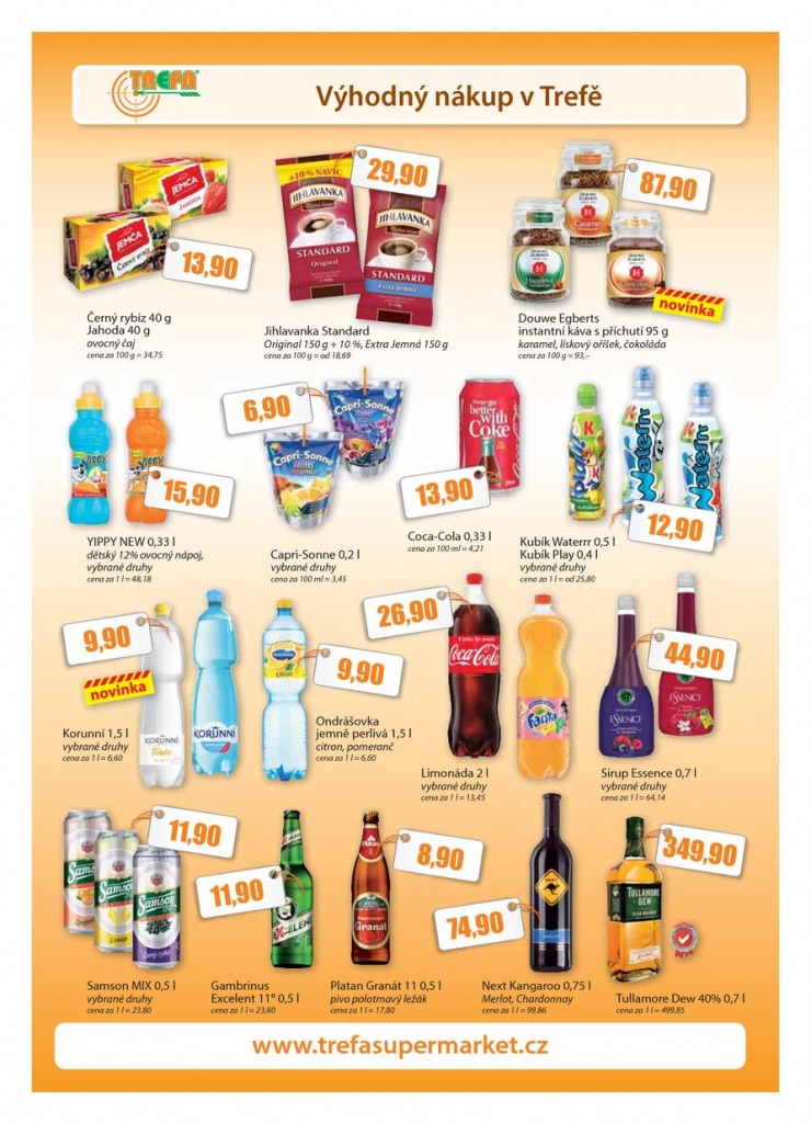 leták COOP Trefa od 28.8.2013 strana 1 leták COOP Trefa od 28.8.2013 strana 1