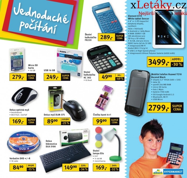 leták Albert Hypermarket - škola akční leták strana 1 leták Albert Hypermarket - škola akční leták strana 1