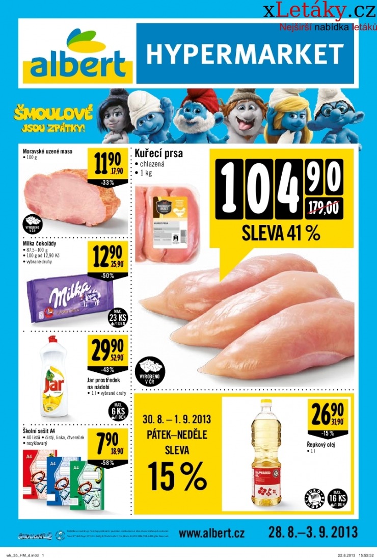 leták Albert Hypermarket akční leták strana 1 leták Albert Hypermarket akční leták strana 1