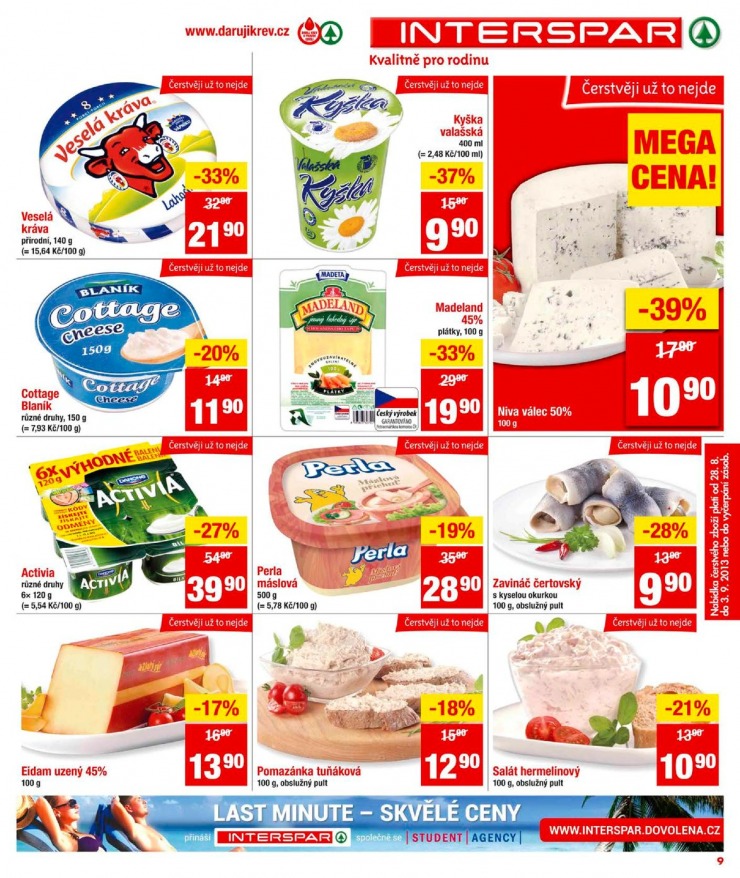 leták Interspar Akční nabídka od 28.8.2013 strana 1 leták Interspar Akční nabídka od 28.8.2013 strana 1