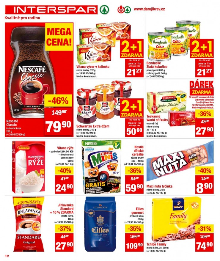 leták Interspar Akční nabídka od 28.8.2013 strana 1 leták Interspar Akční nabídka od 28.8.2013 strana 1