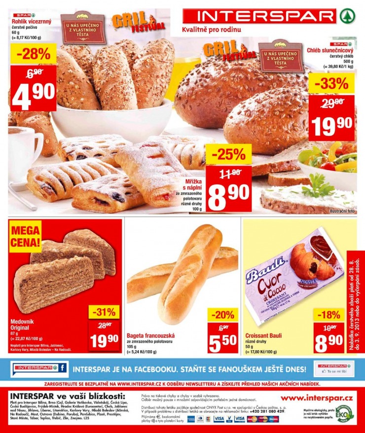 leták Interspar Akční nabídka od 28.8.2013 strana 1 leták Interspar Akční nabídka od 28.8.2013 strana 1