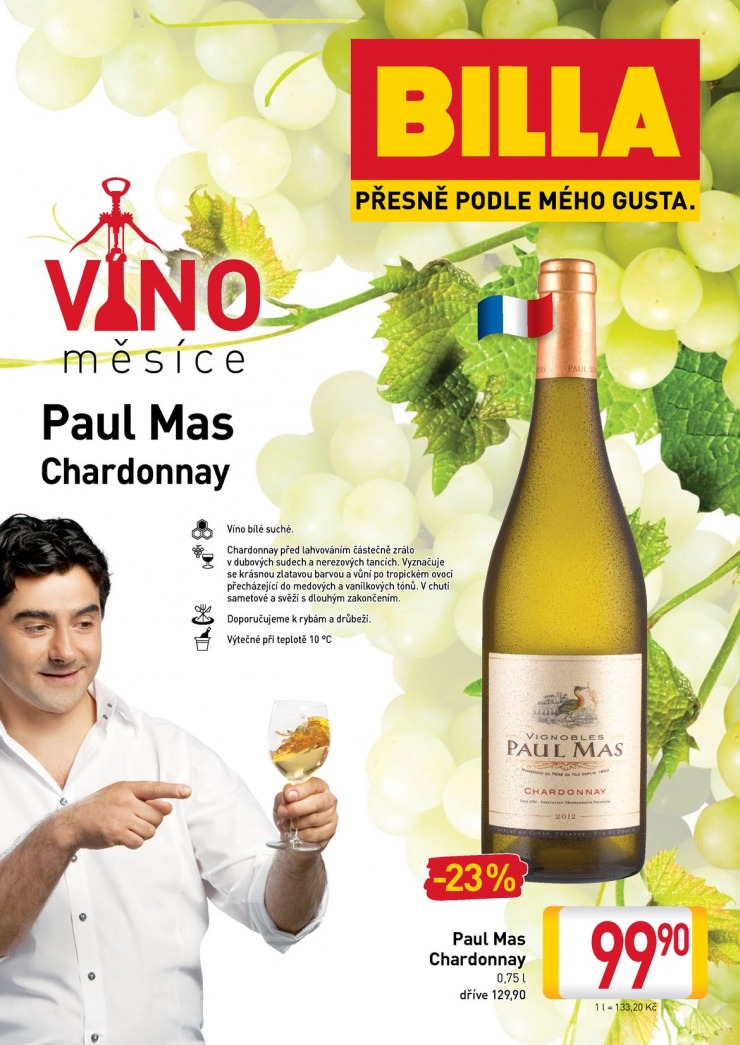leták Billa víno měsíce od 1.9.2013 strana 1 leták Billa víno měsíce od 1.9.2013 strana 1