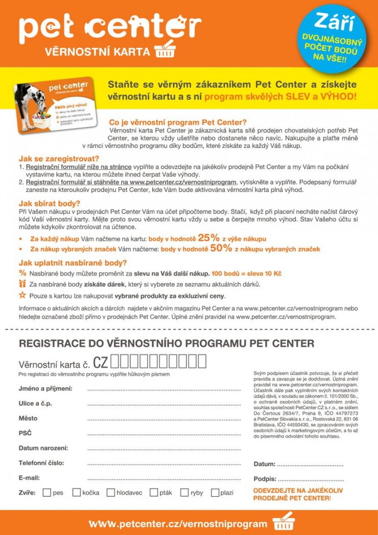 let�k Pet Center Ak�n� let�k od 1.9.2013 strana 1