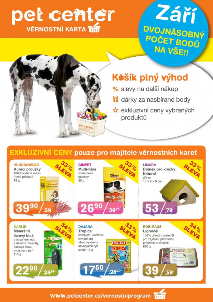 let�k Pet Center Ak�n� let�k od 1.9.2013 strana 1