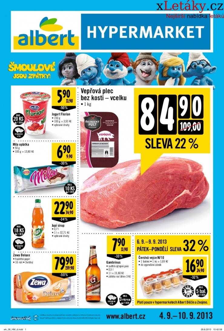 leták Albert Hypermarket akční leták strana 1 leták Albert Hypermarket akční leták strana 1