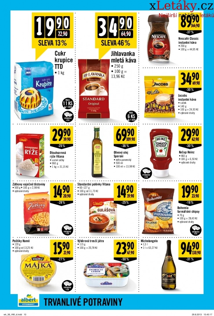 leták Albert Hypermarket akční leták strana 1 leták Albert Hypermarket akční leták strana 1