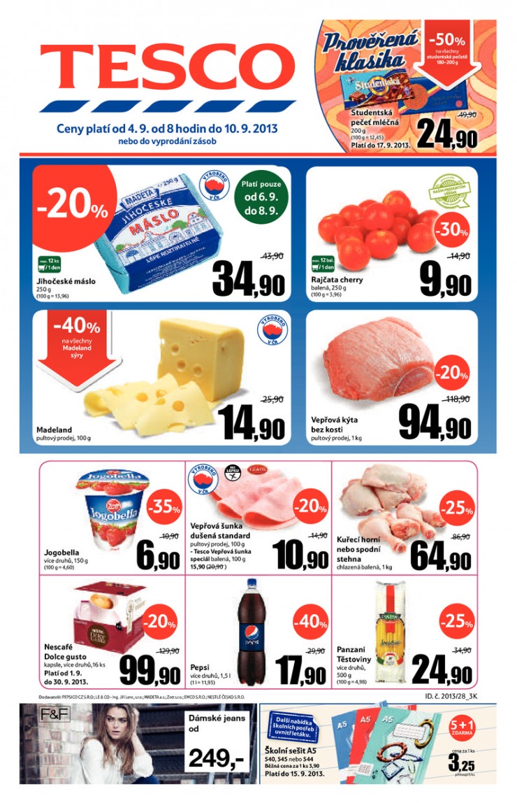 letk Tesco mal hypermarkety od 4.9.2013 strana 1