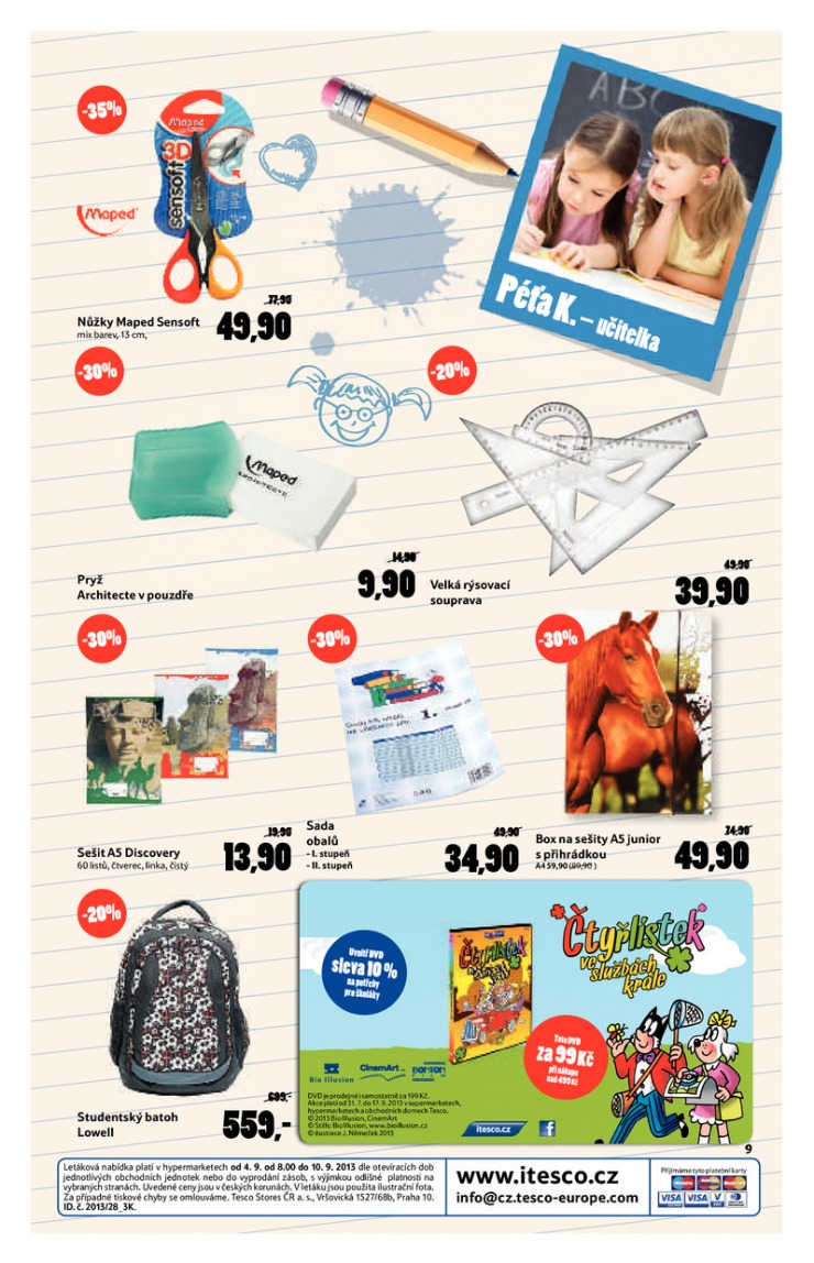 leták Tesco malé hypermarkety od 4.9.2013 strana 1 leták Tesco malé hypermarkety od 4.9.2013 strana 1