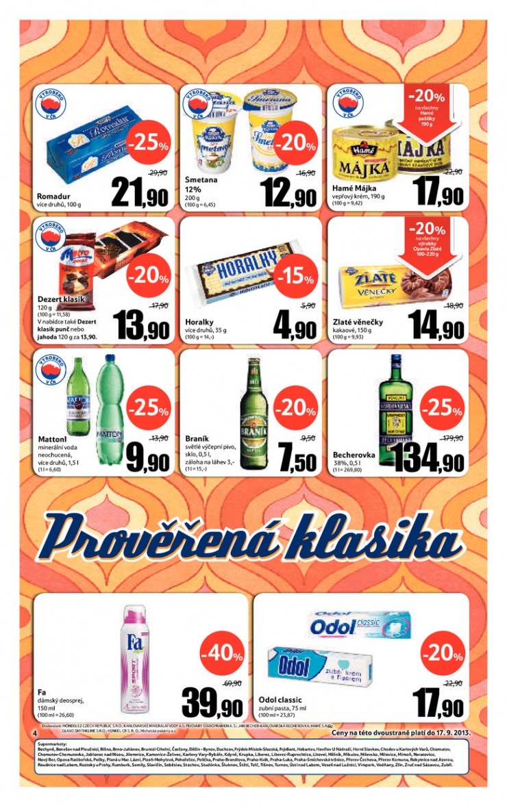leták Tesco supermarkety od 4.9.2013 strana 1 leták Tesco supermarkety od 4.9.2013 strana 1