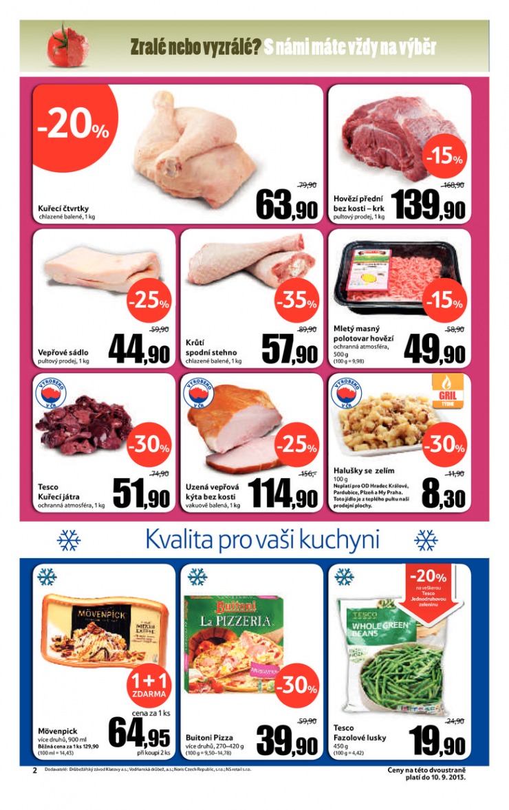 leták Tesco velké hypermarkety od 4.9.2013 strana 1 leták Tesco velké hypermarkety od 4.9.2013 strana 1