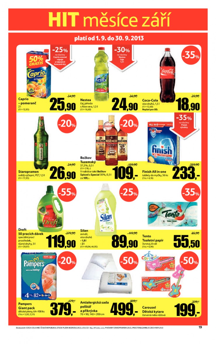 leták Tesco velké hypermarkety od 4.9.2013 strana 1 leták Tesco velké hypermarkety od 4.9.2013 strana 1