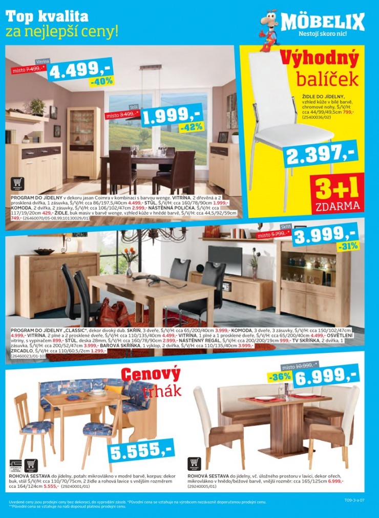 let�k Mobelix Aktu�ln� prospekt od 2.9.2013 strana 1