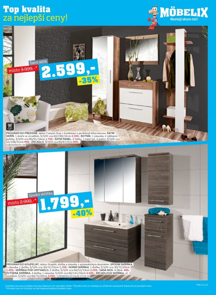 let�k Mobelix Aktu�ln� prospekt od 2.9.2013 strana 1