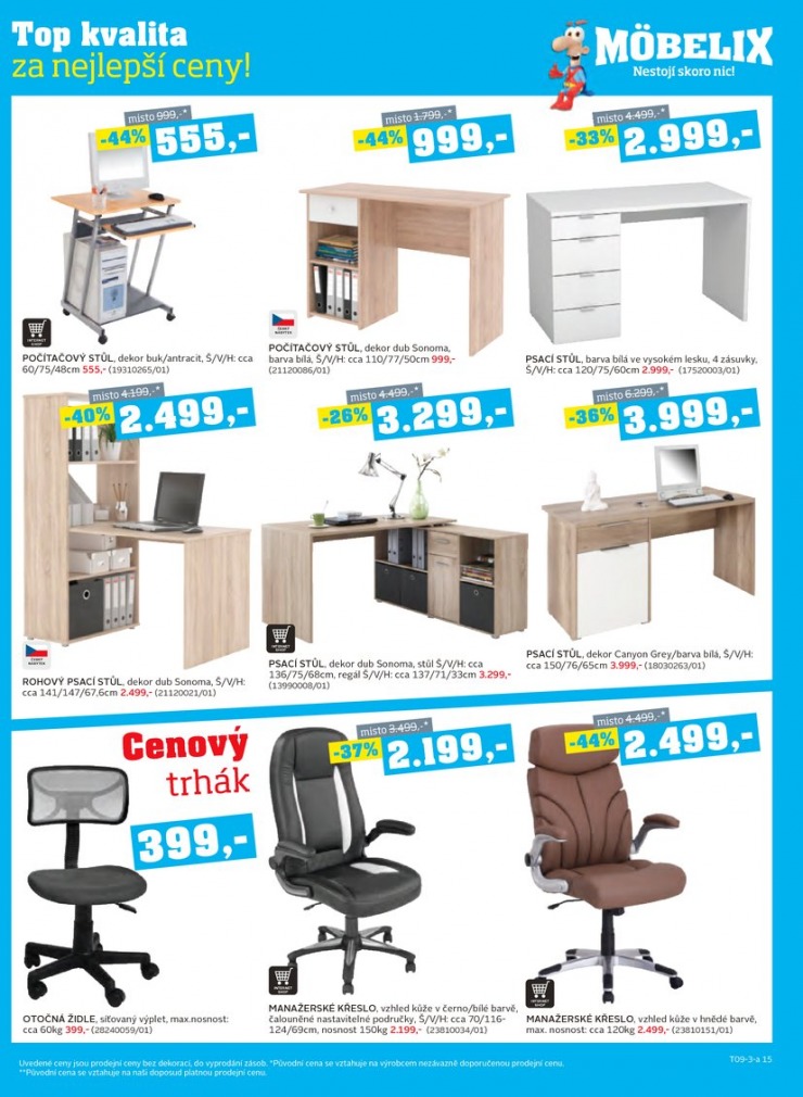 let�k Mobelix Aktu�ln� prospekt od 2.9.2013 strana 1