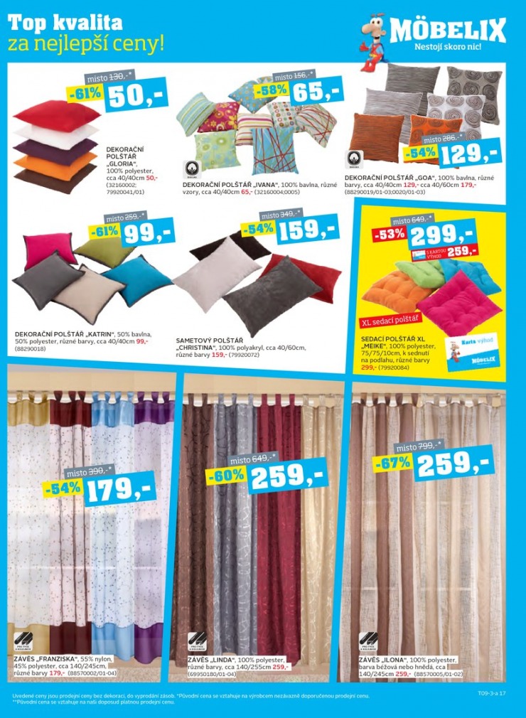 let�k Mobelix Aktu�ln� prospekt od 2.9.2013 strana 1