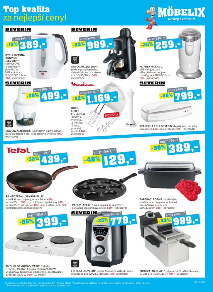 let�k Mobelix Aktu�ln� prospekt od 2.9.2013 strana 1