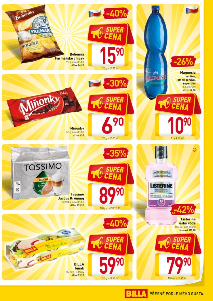 leták Billa velký od 4.9.2013 strana 1 leták Billa velký od 4.9.2013 strana 1
