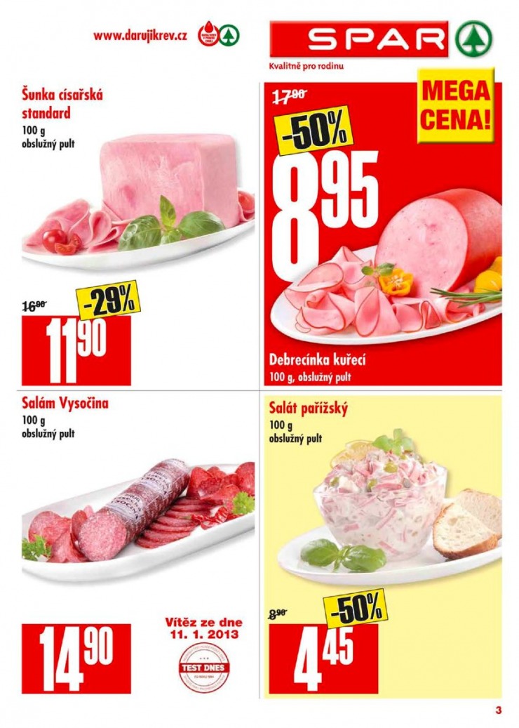 leták Interspar nabídka Spar od 4.9.2013 strana 1 leták Interspar nabídka Spar od 4.9.2013 strana 1