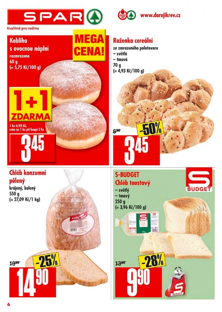 letk Interspar nabdka Spar od 4.9.2013 strana 1