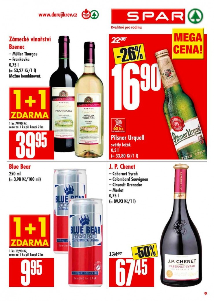 letk Interspar nabdka Spar od 4.9.2013 strana 1