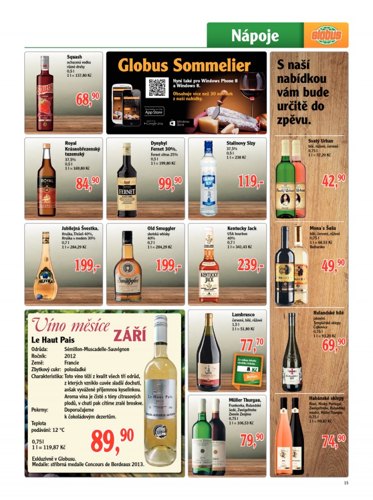 let�k Globus Na�e noviny od 5.9.2013 strana 1