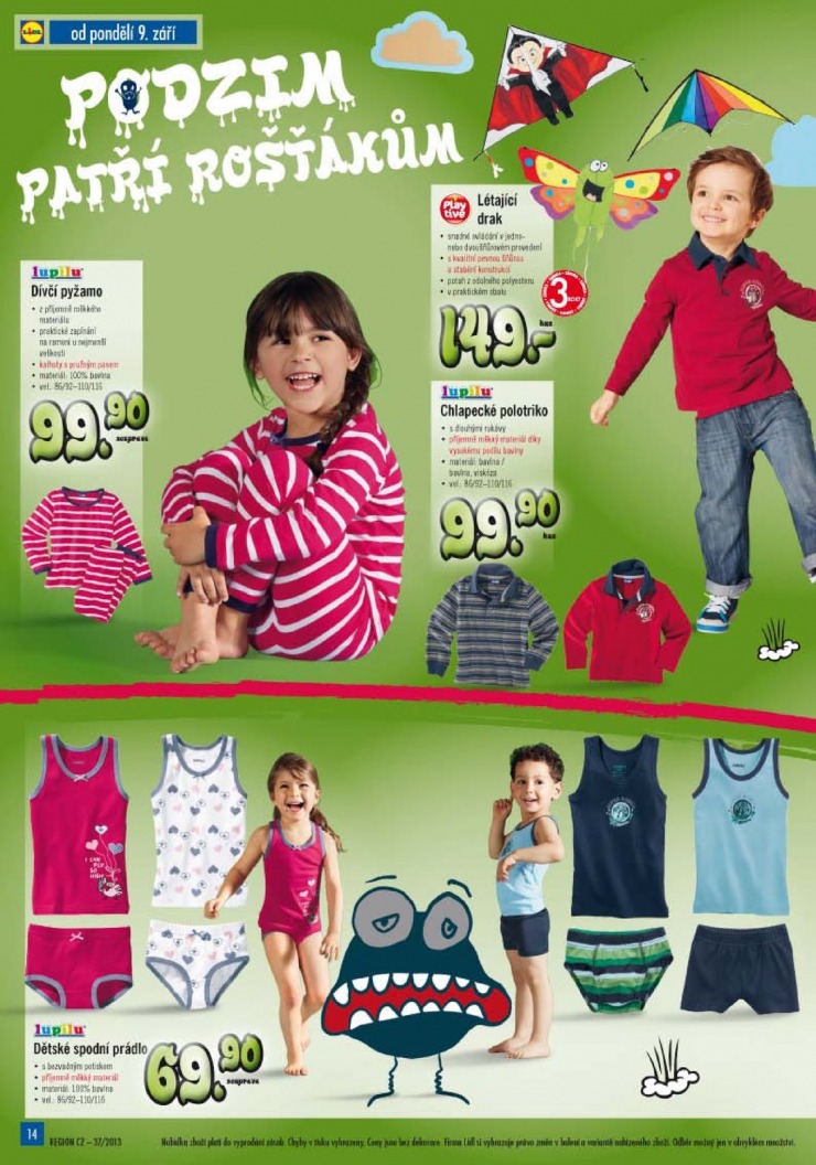 let�k Lidl Ak�n� nab�dka od 9.9.2013 strana 1
