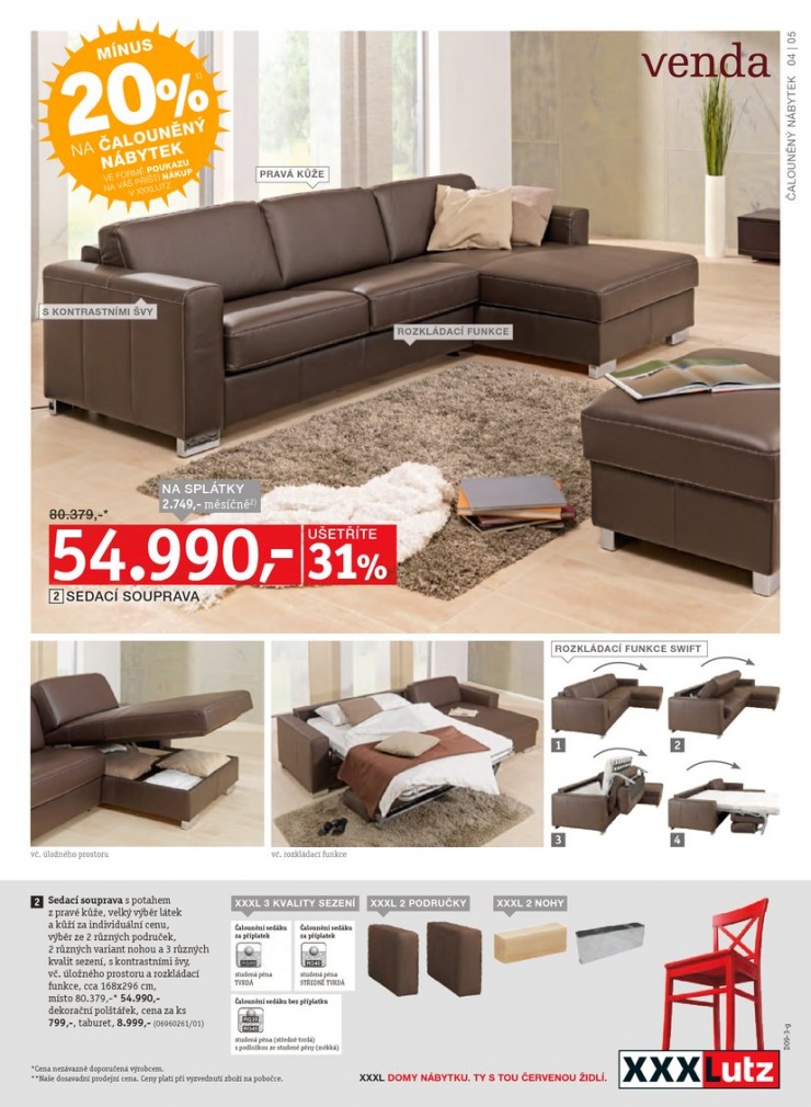 let�k XXXLutz Aktu�ln� prospekt od 6.9.2013 strana 1