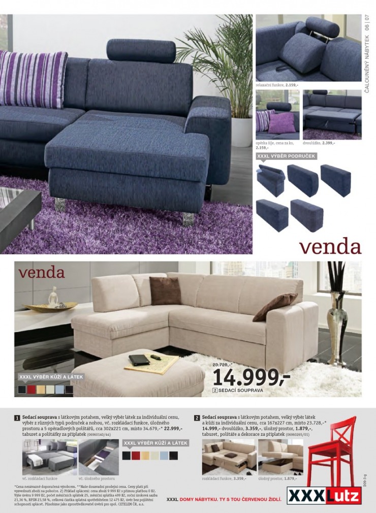 let�k XXXLutz Aktu�ln� prospekt od 6.9.2013 strana 1