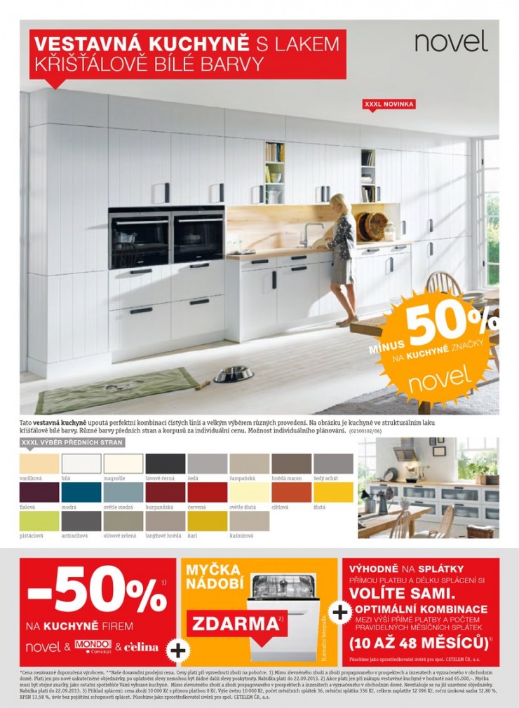 let�k XXXLutz Kuchyn� od 2.9.2013 strana 1