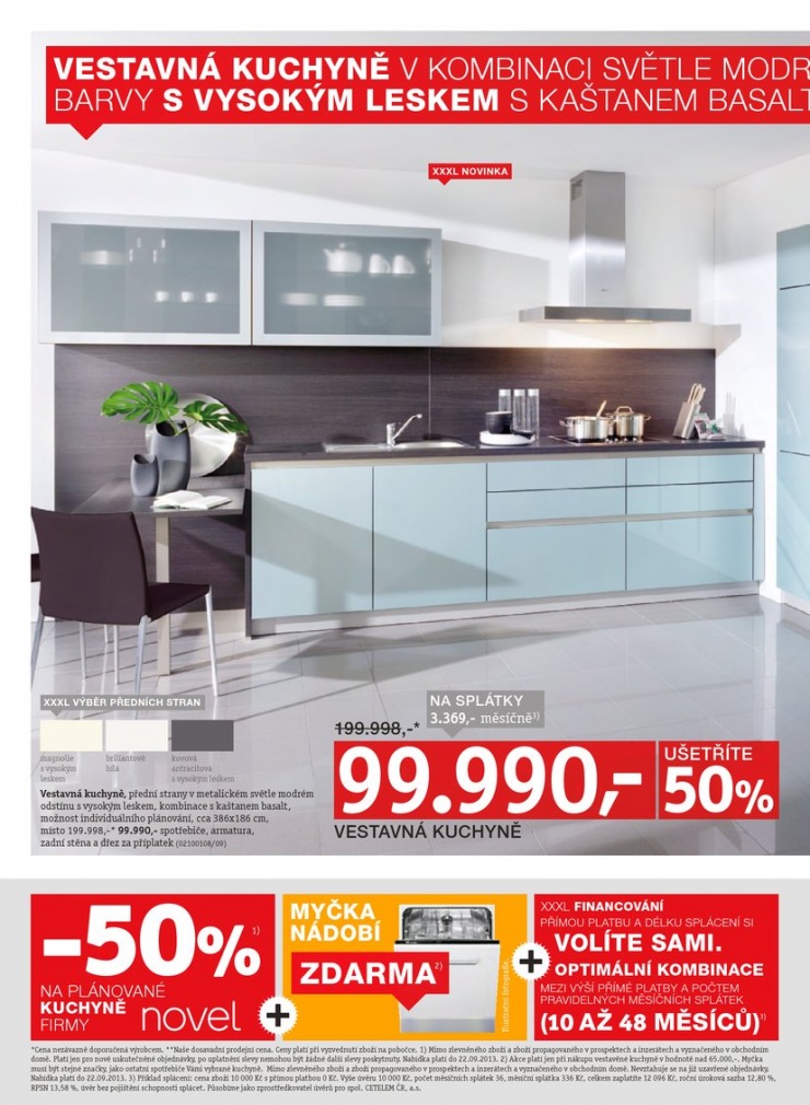 let�k XXXLutz Kuchyn� od 2.9.2013 strana 1