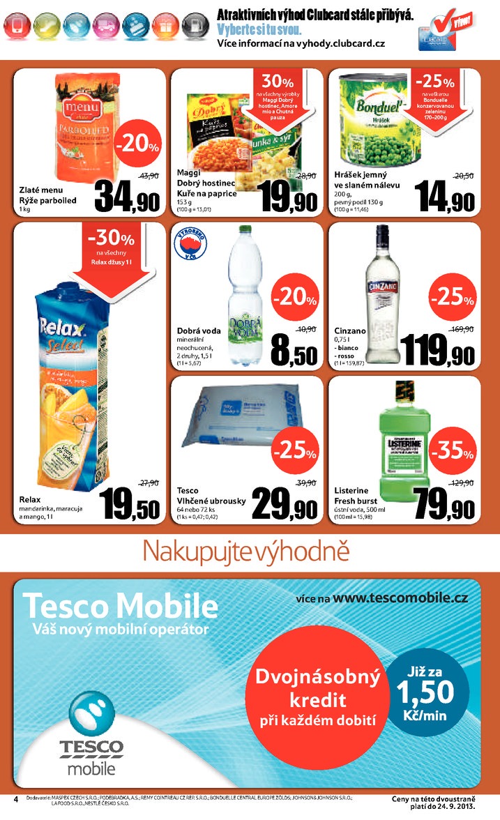 leták Tesco Expres obchody od 11.9.2013 strana 1 leták Tesco Expres obchody od 11.9.2013 strana 1