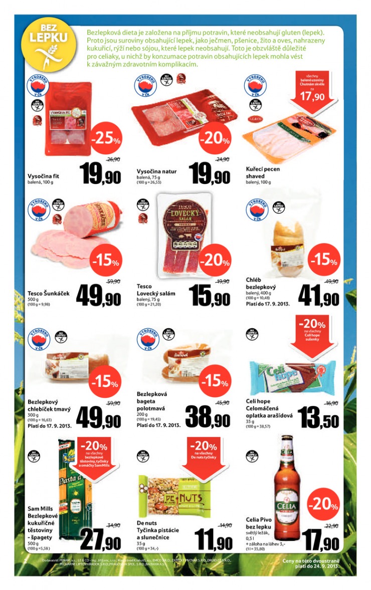 leták Tesco velké hypermarkety od 11.9.2013 strana 1 leták Tesco velké hypermarkety od 11.9.2013 strana 1