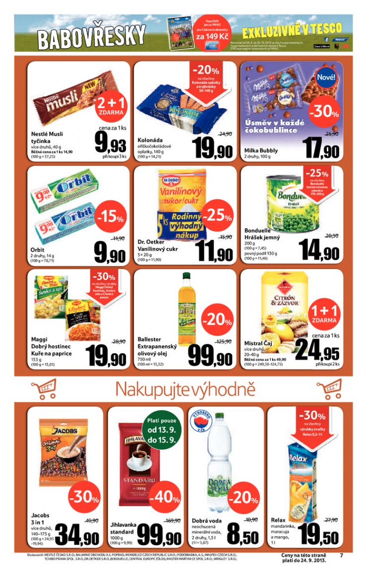 let�k Tesco velk� hypermarkety od 11.9.2013 strana 1