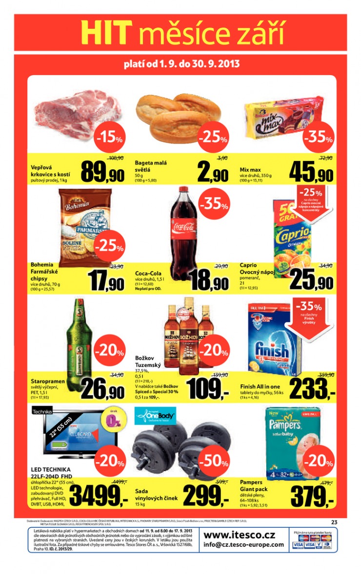 let�k Tesco velk� hypermarkety od 11.9.2013 strana 1
