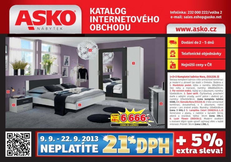 letk Asko nbytek latalog platn pro eshop od 9.9.2013 strana 1